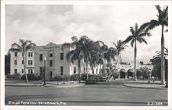 Royal Park Inn, Vero Beach, Florida Postcard