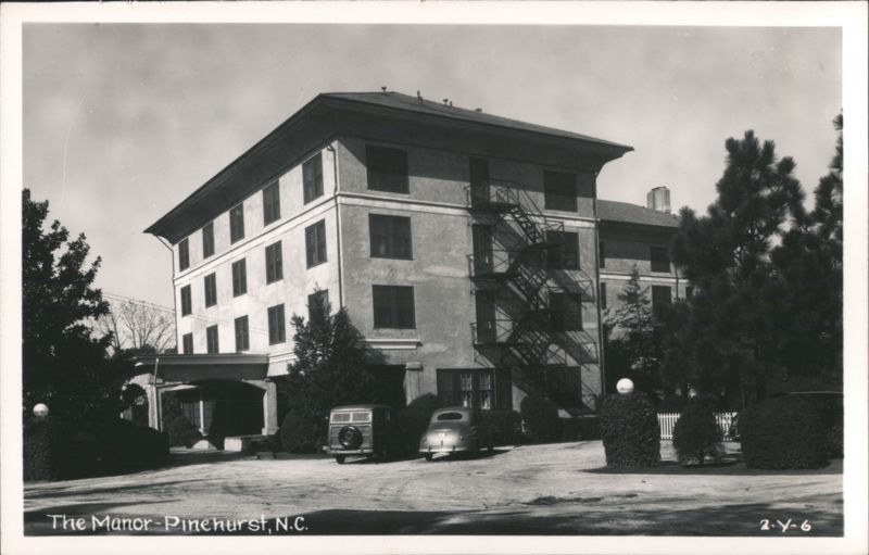 The Manor Hotel Pinehurst North Carolina
