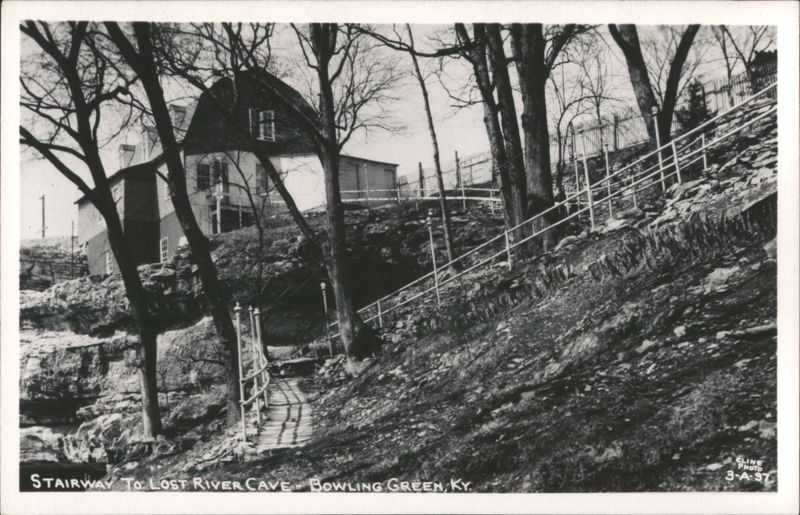 Stairway To Lost River Cave Bowling Green Kentucky