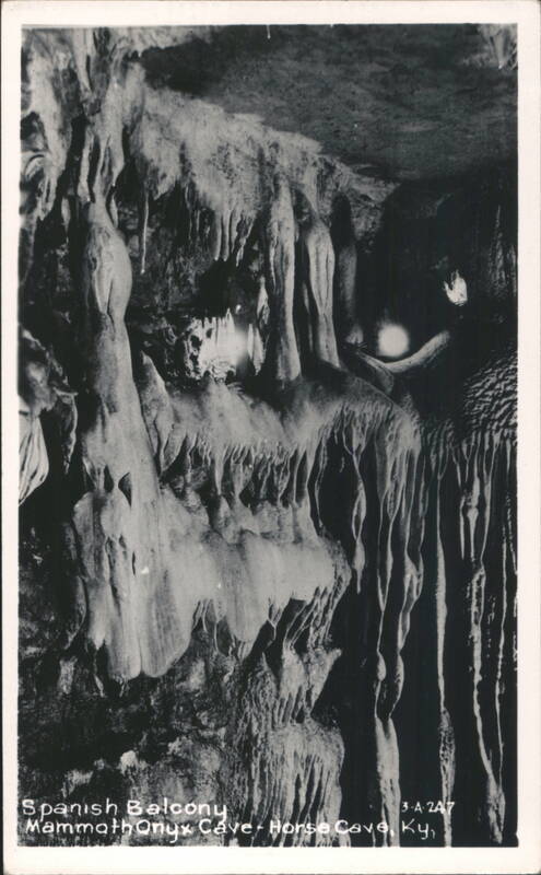 Spanish Balcony, Mammoth Onyx Cave Horse Cave Kentucky