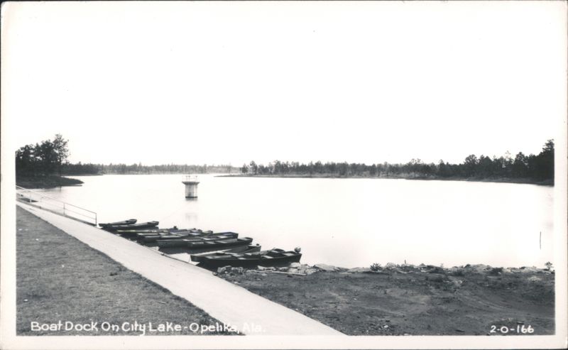 Boat Dock On City Lake Opelika Alabama