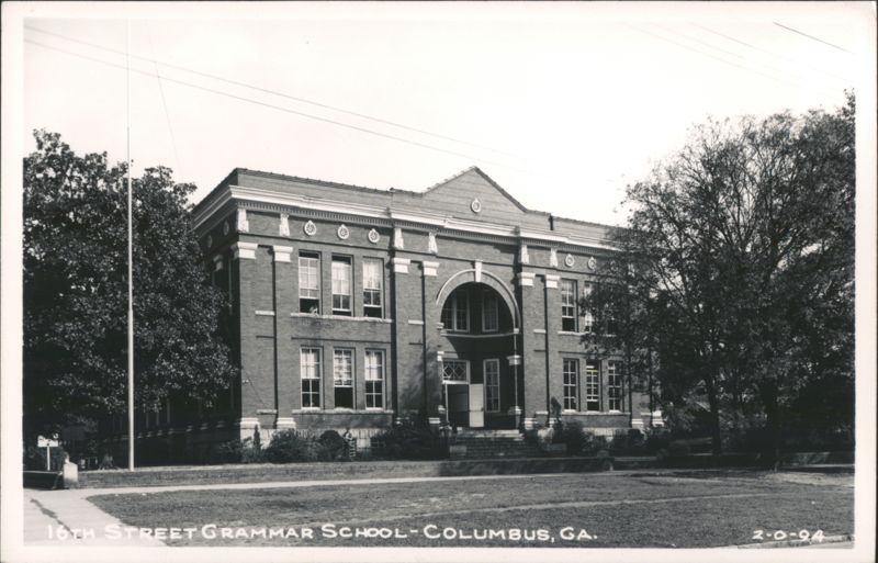 16th Street Grammar School Columbus Georgia