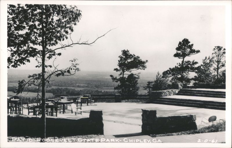 Patio, Roosevelt State Park Chipley Georgia