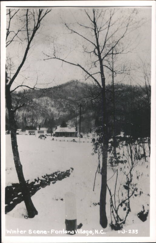 Winter Scene - Fontana Village North Carolina