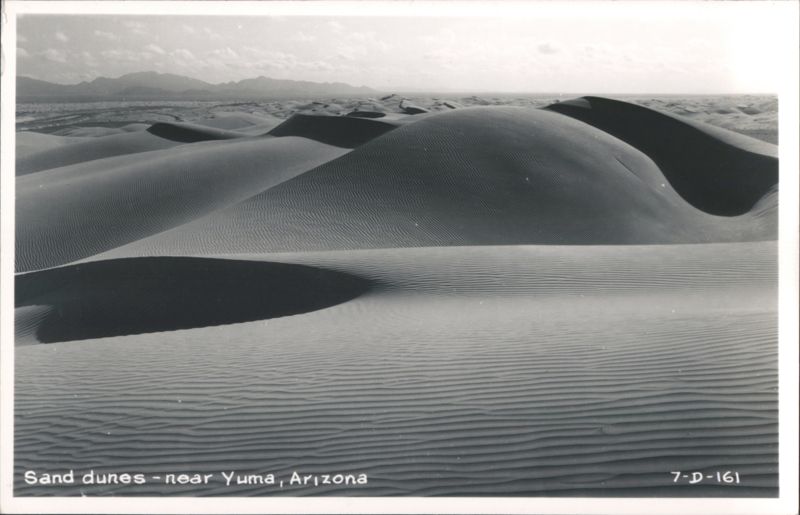 Sand dunes near Yuma Arizona