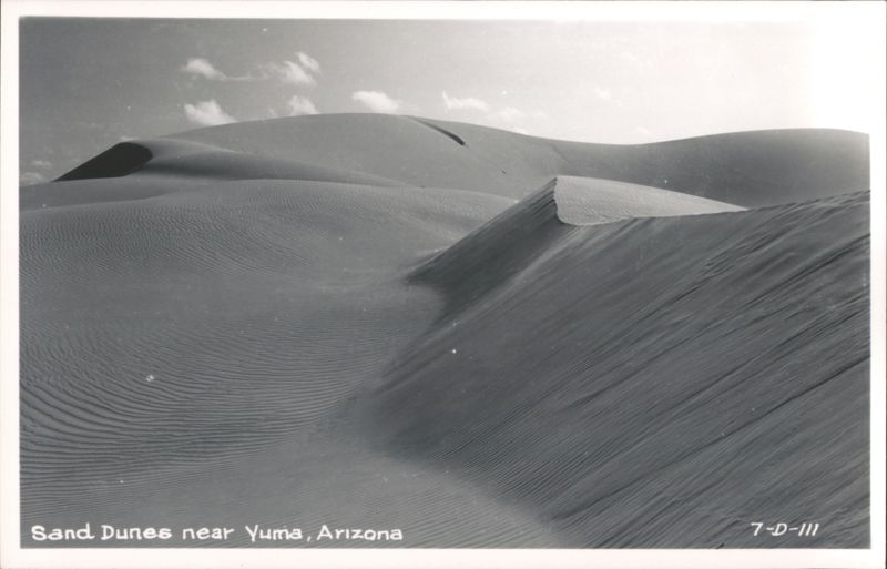 Sand Dunes near Yuma Arizona