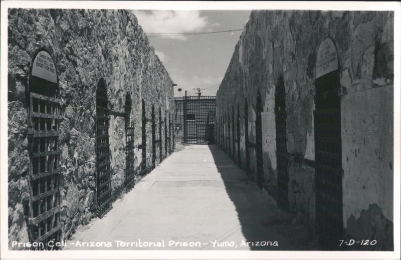Prison Cells, Arizona Territorial Prison Yuma