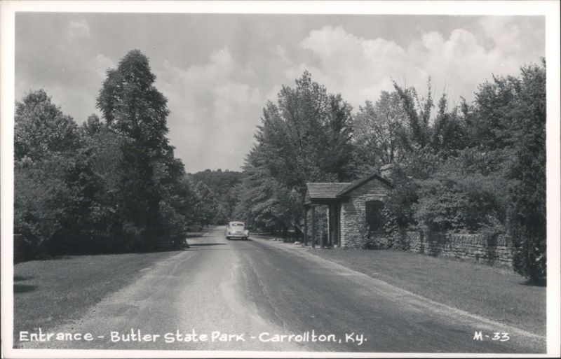 Entrance - Butler State Park Carrollton Kentucky