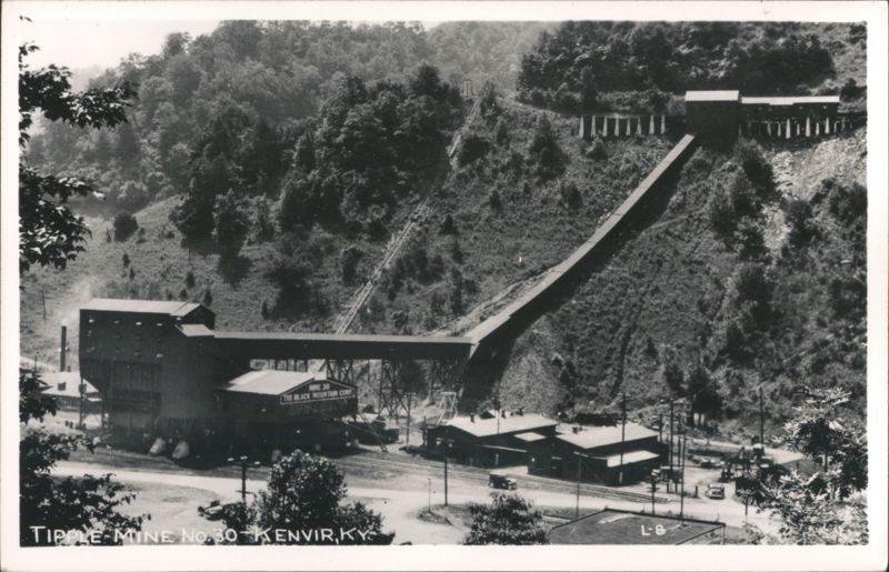 Tipple - Mine No. 30, The Black Mountain Corp. Kenvir Kentucky