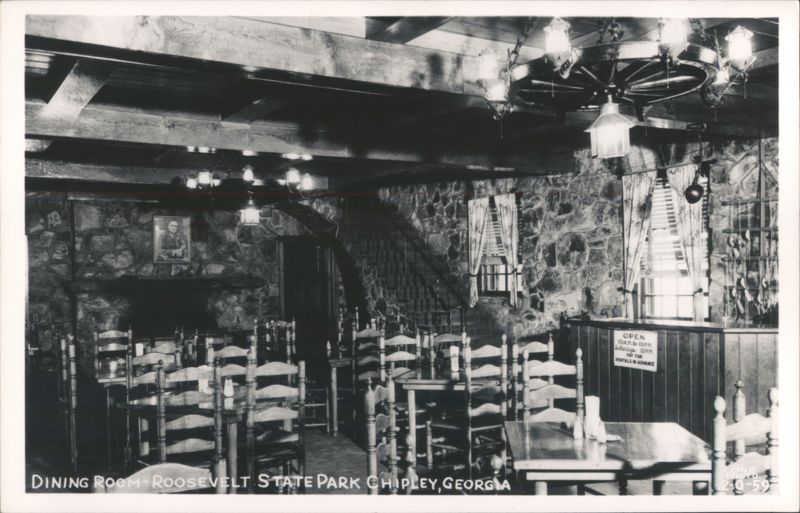 Dining Room, Roosevelt State Park Chipley Georgia