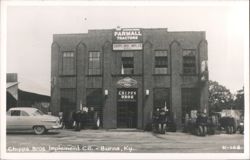 Chipps Bros Implement Co., Farmall Tractors Dealer Postcard
