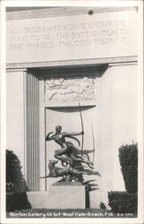 Diana Statue at Norton Gallery Of Art Postcard