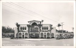 Paramount Theatre, "CALL NORTHSIDE 777" on Marquee Postcard