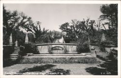 Cluett Memorial Gardens Postcard
