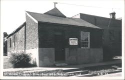 St. Rose Chapel, Erected 1843 Postcard