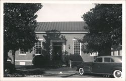 Pinehurst Post Office Building Postcard