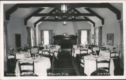 Lee Manor Inn Dining Room Postcard