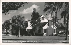 Lee Manor Inn Postcard