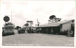 The Florieda Roadside Stop, Gulf Gas Station & Souvenir Shop Postcard