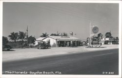 The Florieda Roadside Stop, Gulf Gas Station & Souvenirs Postcard