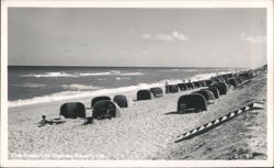 The Beach At Delray Beach Postcard