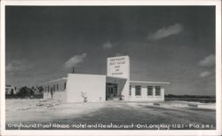 Greyhound Post House Hotel and Restaurant Postcard