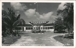 Sombrero Hotel, U.S. 1 - Overseas Highway Postcard
