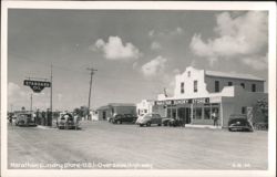 Marathon Sundry Store & Standard Oil Gas Station, Overseas Highway Postcard