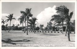 Officer's Quarters, U.S. Naval Hospital Postcard