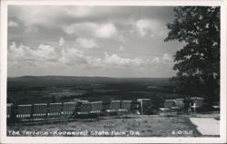 The Terrace, Roosevelt State Park Postcard
