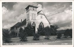 First Methodist Church Postcard