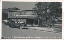 Alexander City Elementary School Postcard