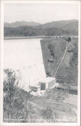 Fontana Dam and Powerhouse Postcard