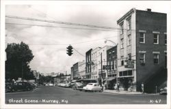 Street Scene Postcard