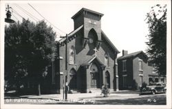 St. Patricks Church Erected 1892 Postcard