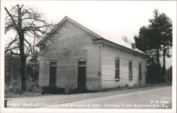 Salem Baptist Church, Established 1808 Postcard