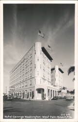 Hotel George Washington Postcard