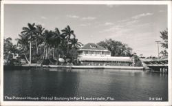 The Pioneer House - Oldest Building Postcard