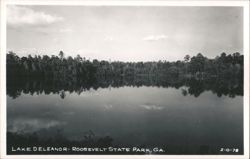 Lake Deleanor, Roosevelt State Park Postcard