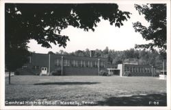 Central High School Postcard
