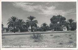 Dateland Court Motel, U.S. 80 Postcard