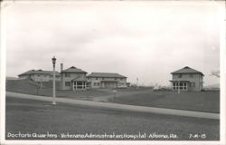 Doctor's Quarters, Veterans Administration Hospital Postcard