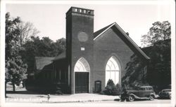 First Baptist Church Postcard