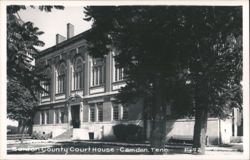 Benton County Court House Postcard