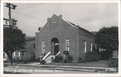 Church of Christ Building Postcard