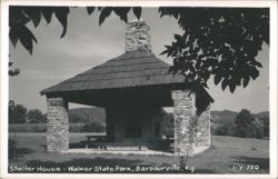 Shelter House, Walker State Park Postcard
