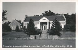 Pioneer Museum - Blue Licks Battlefield State Park Postcard