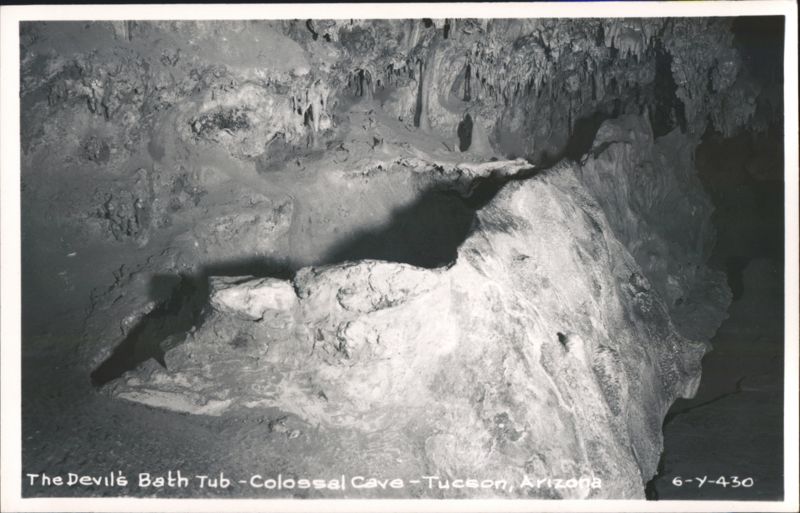 The Devil's Bath Tub, Colossal Cave Tucson Arizona