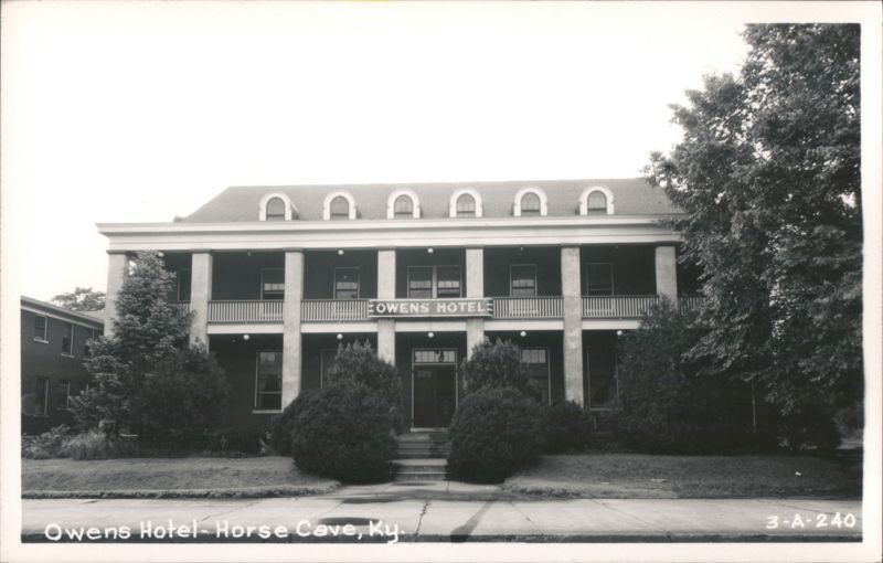 Owens Hotel Horse Cave Kentucky