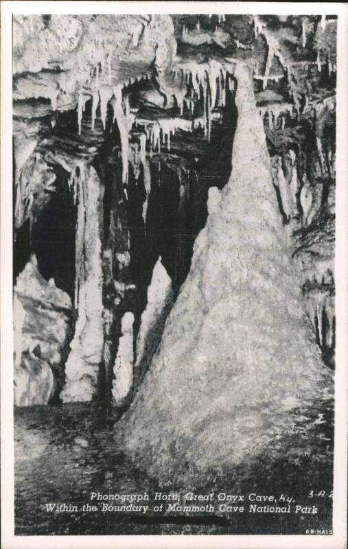 Phonograph Horn, Great Onyx Cave Kentucky